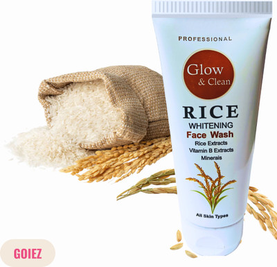 GOIEZ Rice  Pure Vita Gentle Glow For Enhanced Skin Texture Face Wash(100 ml)