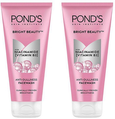 POND's Ponds bright Beauty Vitamin B3 COMBO (100X100) PSD165 Face Wash(200 g)