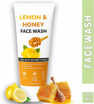 jaivikearth Hydrating Lemon Honey  for Dry and Dull Skin Face Wash(100 ml)