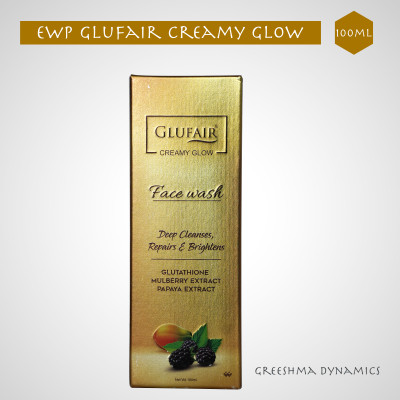 EWP Glufair Creamy Glow Facewash Face Wash(100 ml)