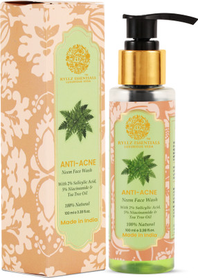 RYLLZ ESSENTIALS Anti-Acne Neem  Face Wash(100 ml)