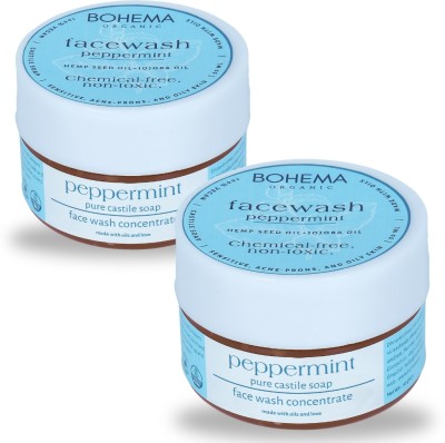 bohema organic papermint extract Face Wash(50 g)