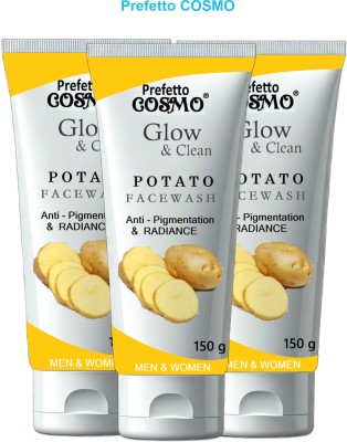 Prefetto COSMO Herbal Potato Facewash for Gentle Cleansing Face Wash(450 g)