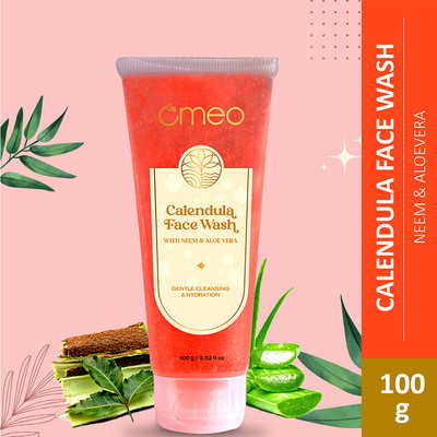 Omeo Calendula  Gel With Neem & Aloe Vera Extracts Face Wash(100 g)