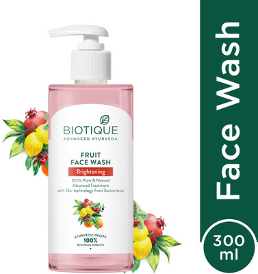 BIOTIQUE Papaya Deep Cleanse For Glowing Skin  Tan removal and Brightening Face Wash(300 ml)