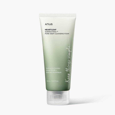 ANUA Heartleaf Quercetinol Pore Deep Cleansing Foam Face Wash(150 ml)