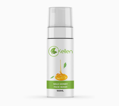 Kellen Milk Delights  Moisturizing Honey For Dry Skin Face Wash(100 ml)