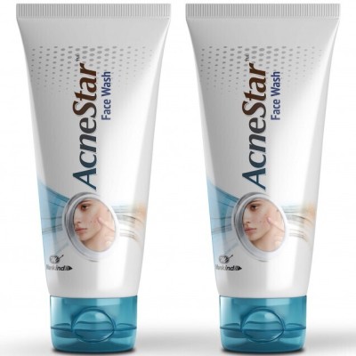 acnestar Acne and pimples face wash 100 gm ( pack of 2 pics 50 gm Each ) Face Wash(100 g)