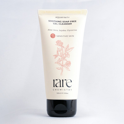rare chemistry Aquafinity Soothing Soap Free Gel Cleanser Face Wash(100 ml)