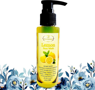 Pihaaru Lemon  with Herbal Extracts – 100ml/ Face Wash(100 ml)