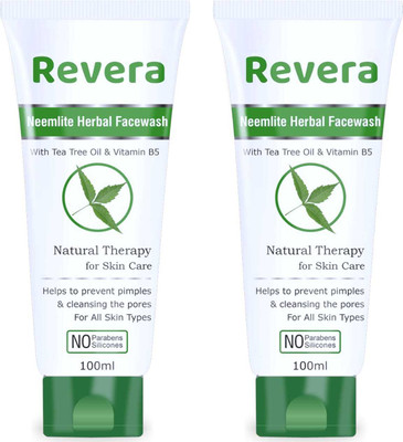 DOOMSDAY REVERA NEELITE FACEWASH FOR NATURAL GLOWING SKIN PACK OF 100ml x 2 Face Wash(200 ml)