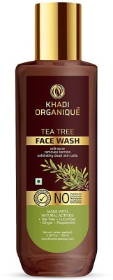 Organique Tea Tree  Removes tan, Anti Acne, Exfoliating Dead skin cells - 100ML Face Wash(100 ml)