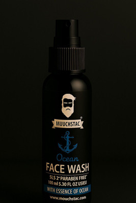 SwaySparkle MUUCHSTAS Ocean for Men, Fights Acne & Pimple, Skin Brightening, All Skin Types  Face Wash(100 ml)