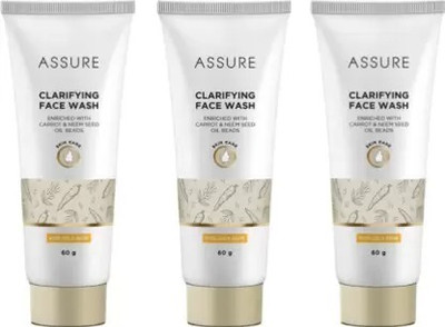 Rastic Assure CLARIFYING FACE WASH ENRICHED WITH CARROR & NEEM SEED OIL BEADS Face Wash(180 g)