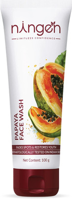 Ningen Papaya  I Treats Dry, Itchy Skin I Dermatologically Tested Face Wash(100 g)