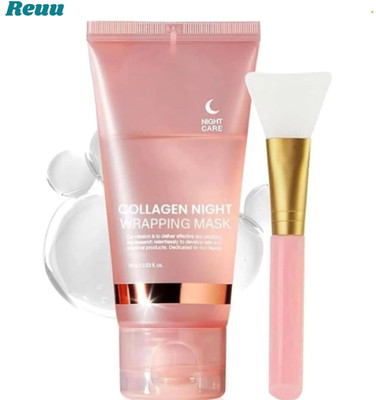 Reuu A Collagen Night Peel Off Mask for Intense Hydration Trending(100 ml)