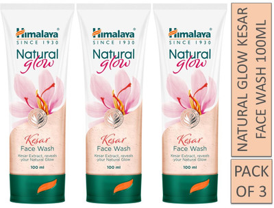 HIMALAYA natural glow kesar face wash 150ml (Pack of 2) Face Wash(300 ml)