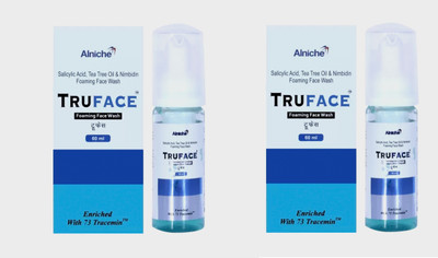 TRUFACE Foaming face wash (Pack of 2) Face Wash(120 ml)