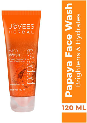 JOVEES Herbal Papaya For Women/Men | Brightning and Glowing Skin I Removes Pigmentation Face Wash(120 ml)