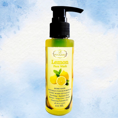 Pihaaru Herbal Lemon  for Clear & Radiant Skin – 100ml/ Face Wash(100 ml)