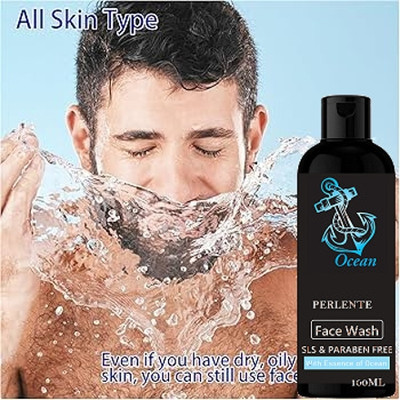PERLENTE Fights Acne & Pimple, Brighten Skin, All Skin Types Nourishment & Moisturization Face Wash(100 g)