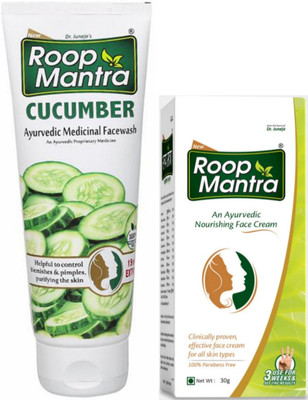 Roop Mantra CUCUMBER FACEWASH & FACE CREAM Face Wash(100 ml)