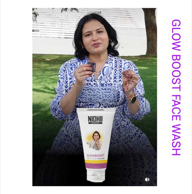 HGHASAYAGIRL NIDHI SKINCARE Glow Boost Vitamin C v4 Face Wash(100 g)