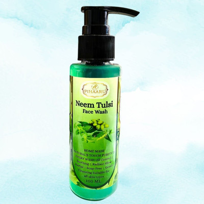 Pihaaru Herbal Neem Tulsi  – Oil Control & Pimple Care (100ml)/ Face Wash(100 ml)