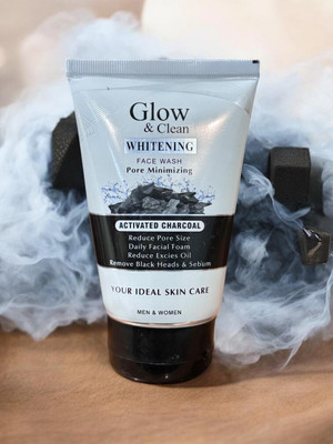 Glow & Clean Glow and Clean Charcoal  – Deep Cleansing & Oil Control Face Wash(100 g)