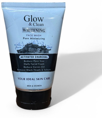 Glow & Clean Glow and Clean Activated Charcoal  – Deep Clean & Detox Face Wash(100 g)