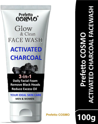 Prefetto COSMO Charcoal for Oily Skin Control Face Wash(100 g)