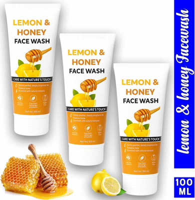 jaivikearth Deep Cleansing  with Lemon Honey Essence Face Wash(300 ml)
