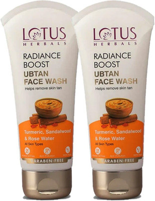 LOTUS HERBALS Radiance Boost Glow Ubtan Face Wash(200 g)