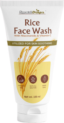 smartdrops Rice Water & Niacinamide , For All Skin Types Face Wash(100 ml)