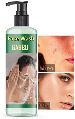 GABBU Natural for All Skin type for Tan removal and brightning  Face Wash(200 g)