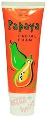 Mistine Papaya Enzymes Extract Whitening Facial Foam  Cleanser 100ml Face Wash(100 ml)