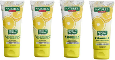 Nature's Vitamin C  50 ML (Pack Of 4) Face Wash(250 ml)