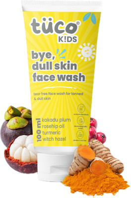 TuCo Kids Dull Skin Facewash with Kakadu Plum for clear, bright skin | 100ml Face Wash(100 ml)