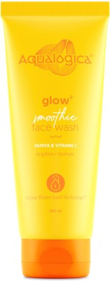 Aqualogica Glow+ Smoothie for Deep Cleansing & Skin Brightening with Vitamin C & Papaya Face Wash(100 ml)