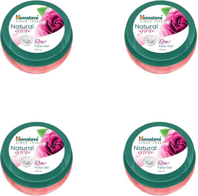 Himalaya Herbals ROSE FACE GEL 100ML PACK OF 4 Face Wash(400 ml)