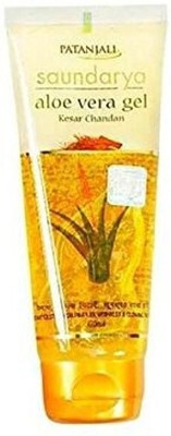 PATANJALI Saundarya Aloe Vera Kesar Chandan Gel - 150 ml (Pack of 2) Face Wash(150 g)