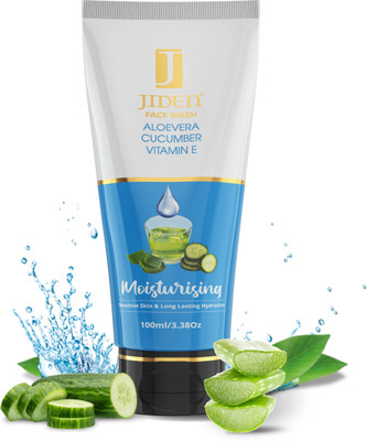 JIDEN Moisturizing Aloe Vera Face Cleanser for Skin Elasticity/Tightens Pores Face Wash(100 ml)