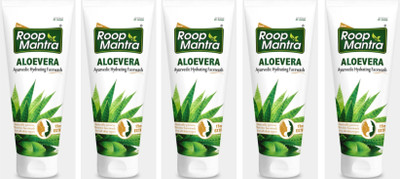Roop Mantra ALOEVERA AYURVEDIC HYDRATING FACEWASH 100 ML 5 PC Face Wash(500 ml)