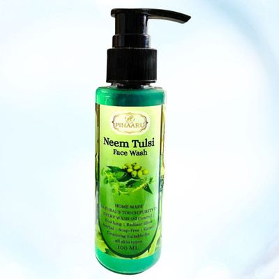 Pihaaru Pure Neem Tulsi  – For Healthy & Glowing Skin (100ml)/ Face Wash(100 ml)