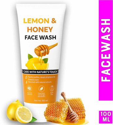 jaivikearth Lemon Honey  for Glowing and Radiant Skin Face Wash(100 ml)