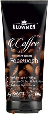 smart laboratories GLOWMEN coffee & moisturizing face wash 60GM*5PCS  Face Wash(300 g)
