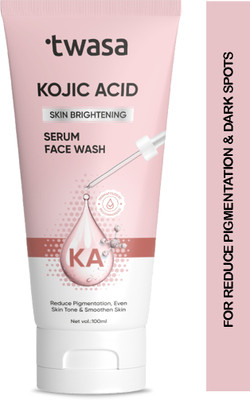 Twasa Kojic Acid For Dark Spots, Even Skin Tone & Pigmentation Face Wash(100 ml)