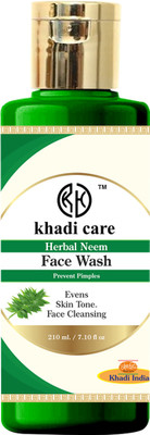khadi care Herbal Neem  - 210ml Face Wash(210 ml)