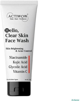 ACTIWOW Hello  Herbal Skin Purifier for Clear Glow Face Wash(100 ml)
