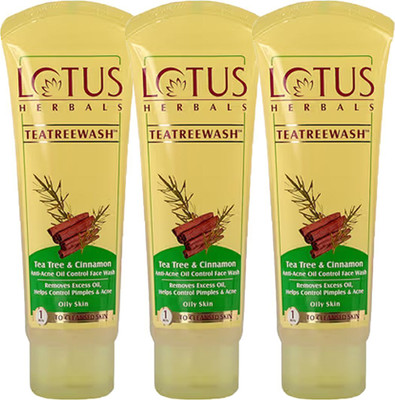 LOTUS HERBALS Tea Tree Oil & Cinnamon Face Wash(360 g)